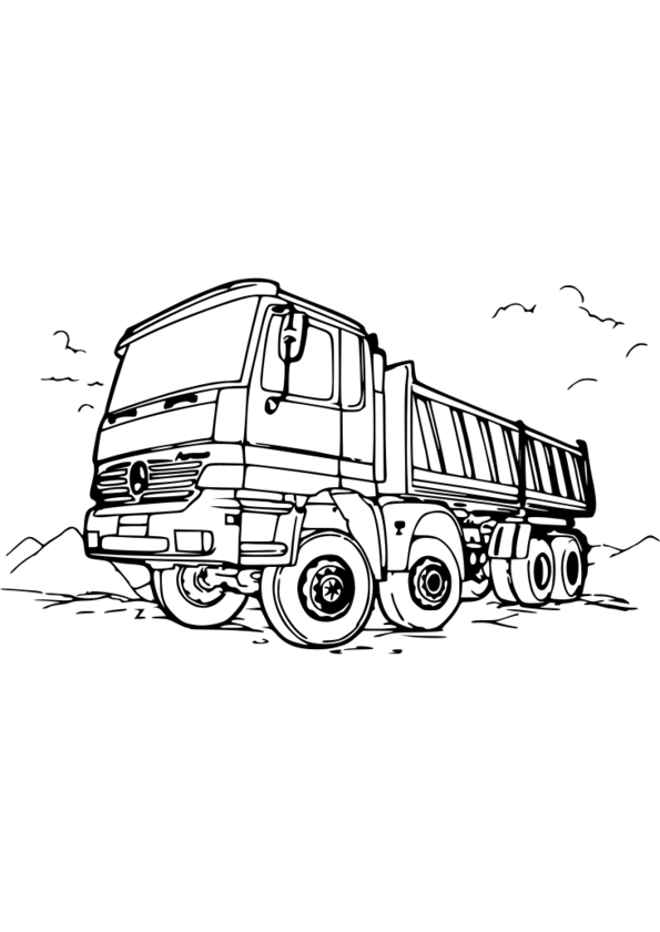 dessin moyens de transport imprimer