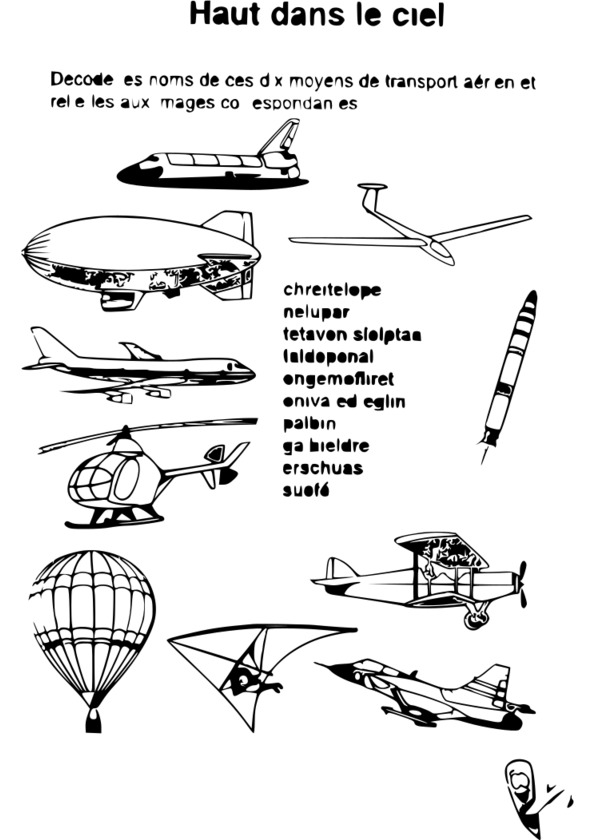 coloriage transport scolaire