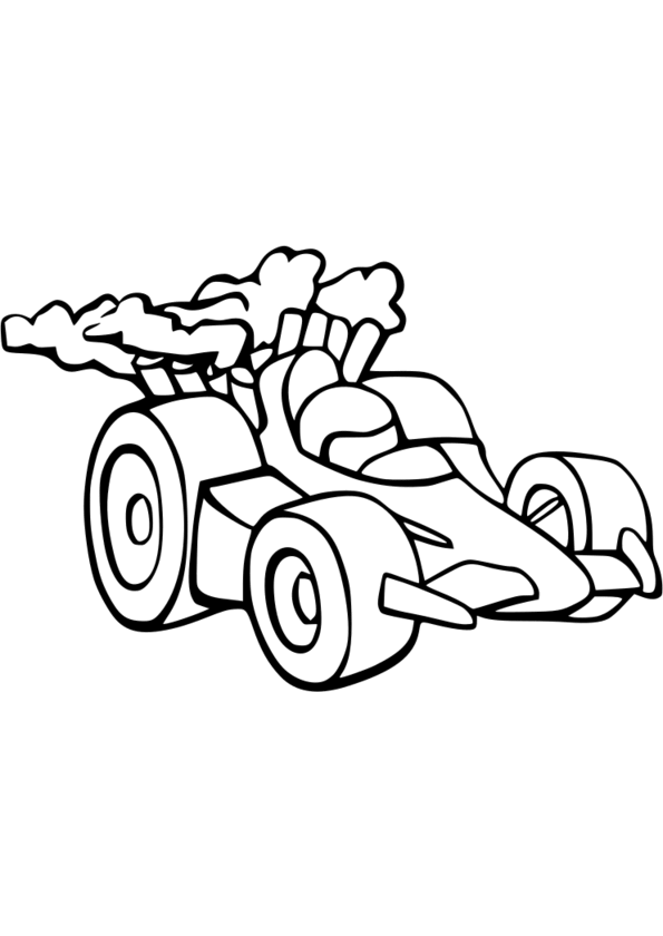 coloriage voiture hugo l'escargot