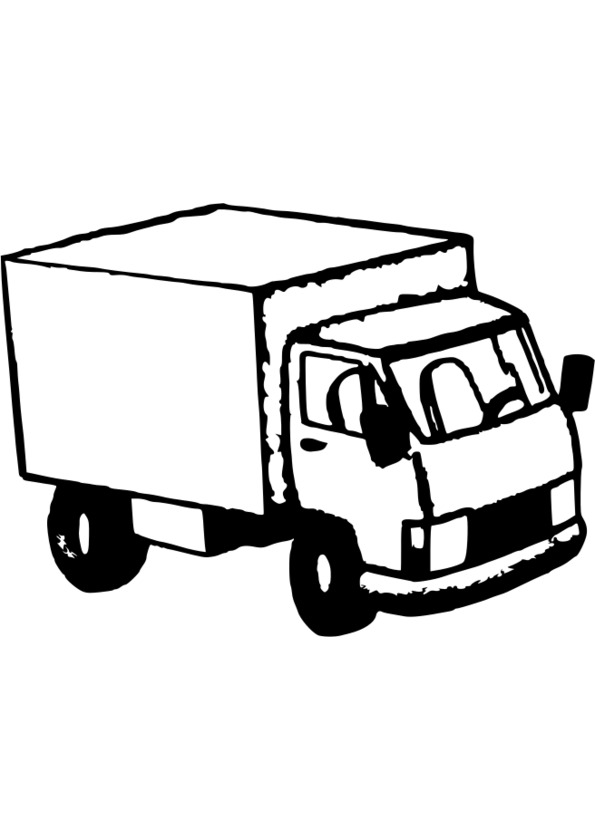 dessin transport camion