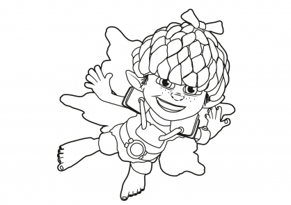 coloriage tree fu tom