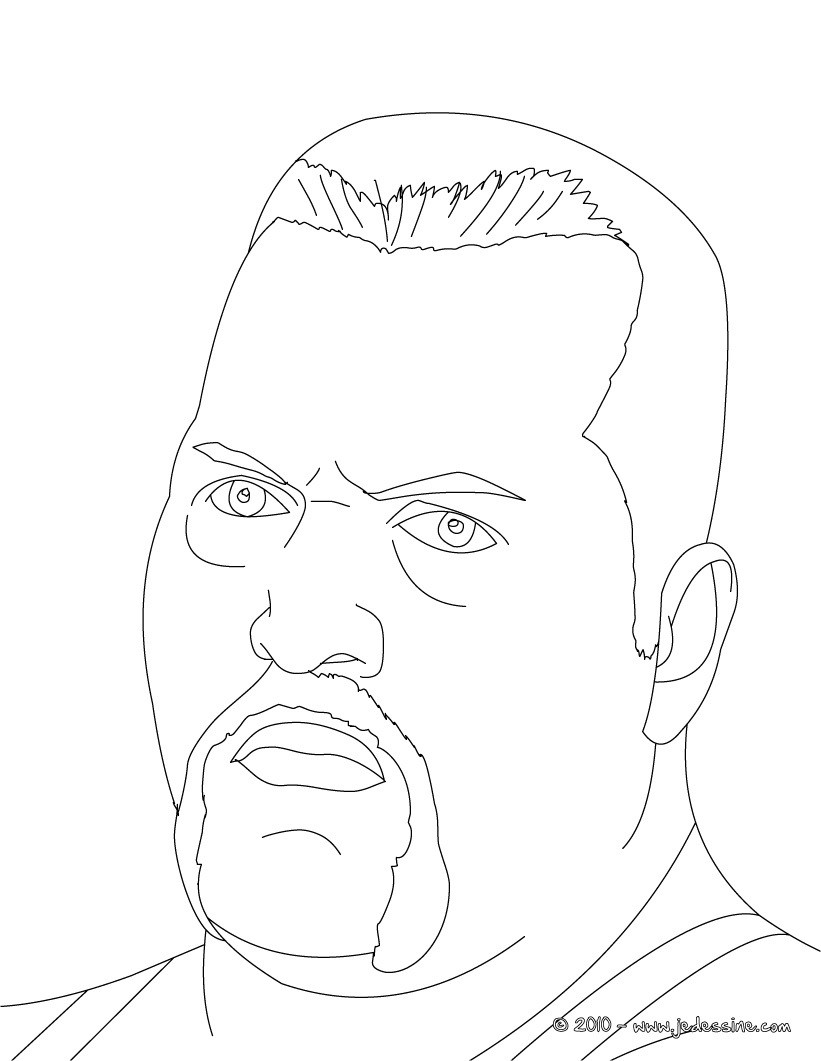 jeux de coloriage  dessiner triple h