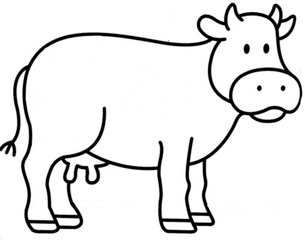 20 dessins de coloriage Vache En Ligne à imprimer