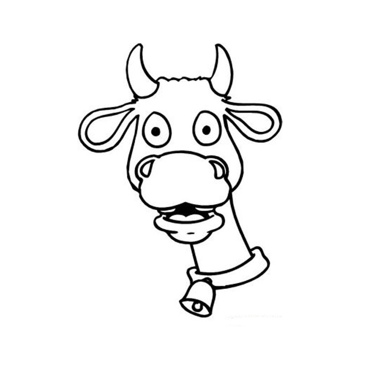 coloriage vache qui rit