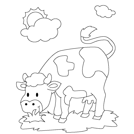 dessin vache qui rit