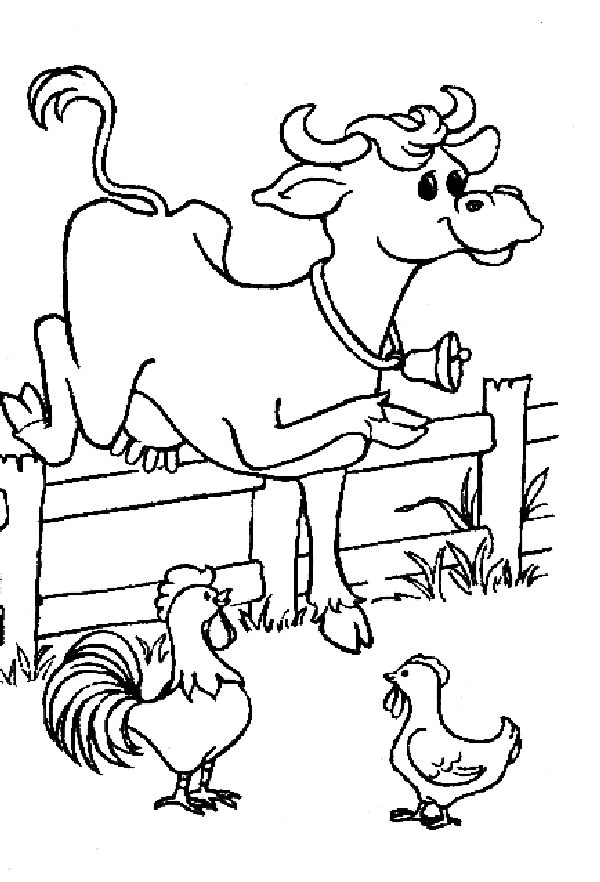 dessin à colorier vache qui rit