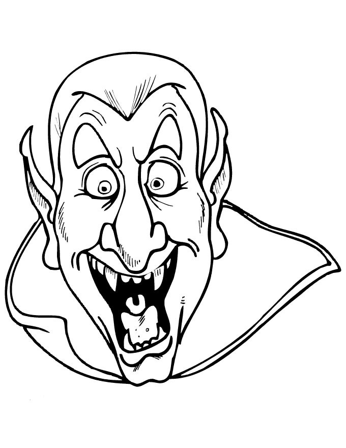 coloriage vampire