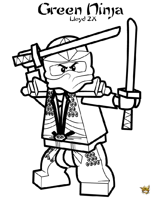 19 dessins de coloriage Véhicule Ninjago à imprimer
