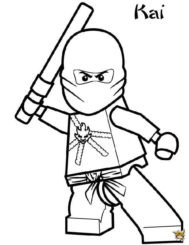 19 dessins de coloriage Véhicule Ninjago à imprimer