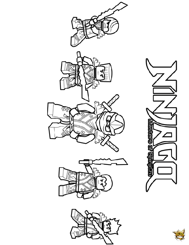 19 dessins de coloriage Véhicule Ninjago à imprimer