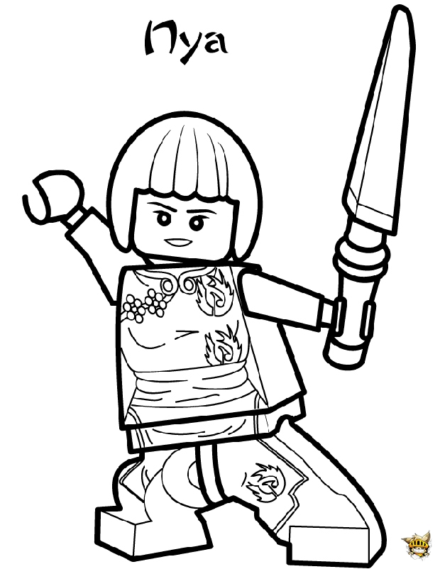 19 dessins de coloriage Véhicule Ninjago à imprimer