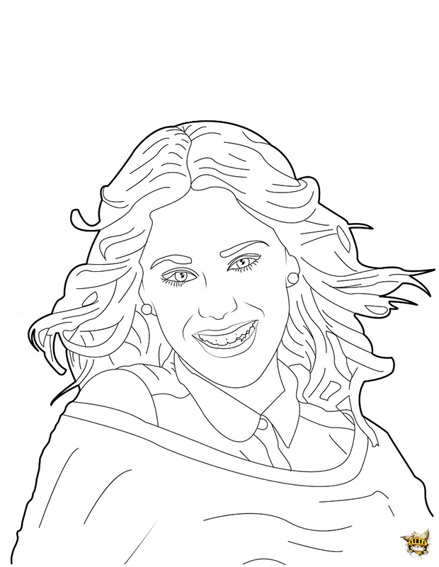 coloriage violetta en ligne