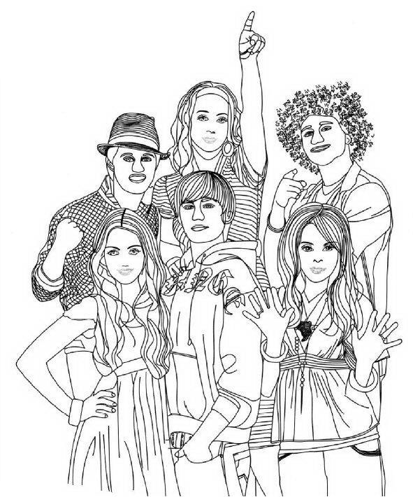 coloriage violetta saison 2 a imprimer