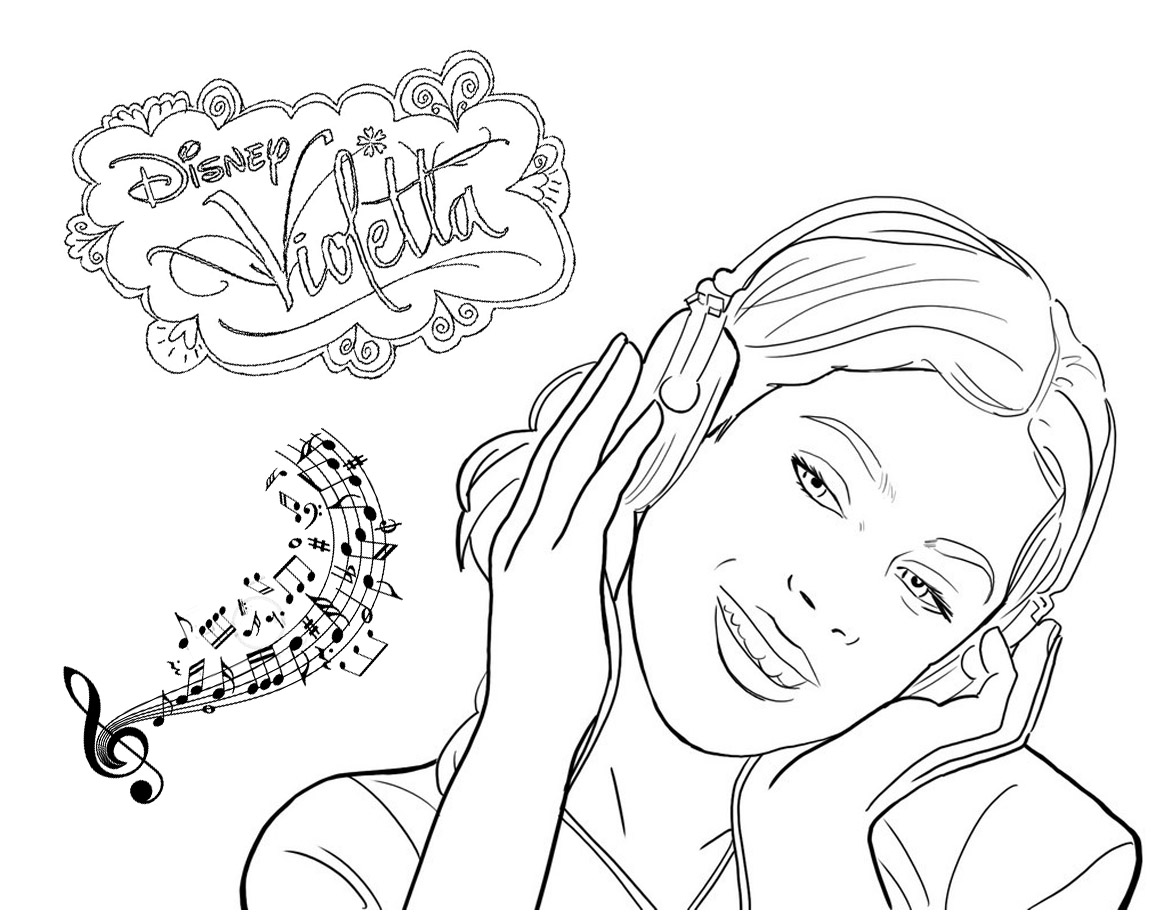 coloriage ƒ dessiner violetta saison 2 a imprimer