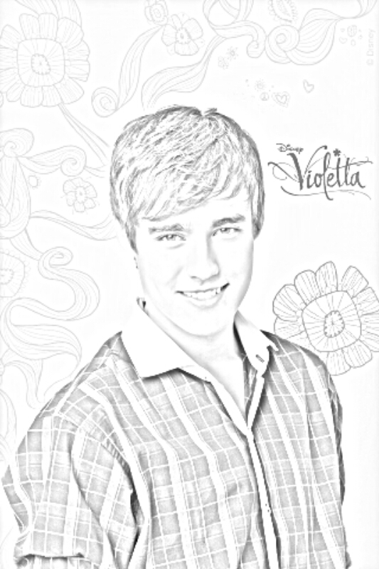 coloriage a dessiner violetta saison 2 a imprimer