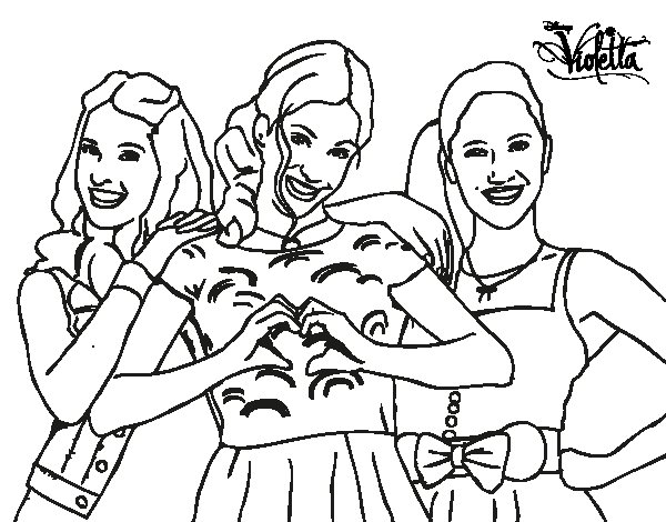dessin colorier de violetta en ligne dessin a colorier de violetta en ligne