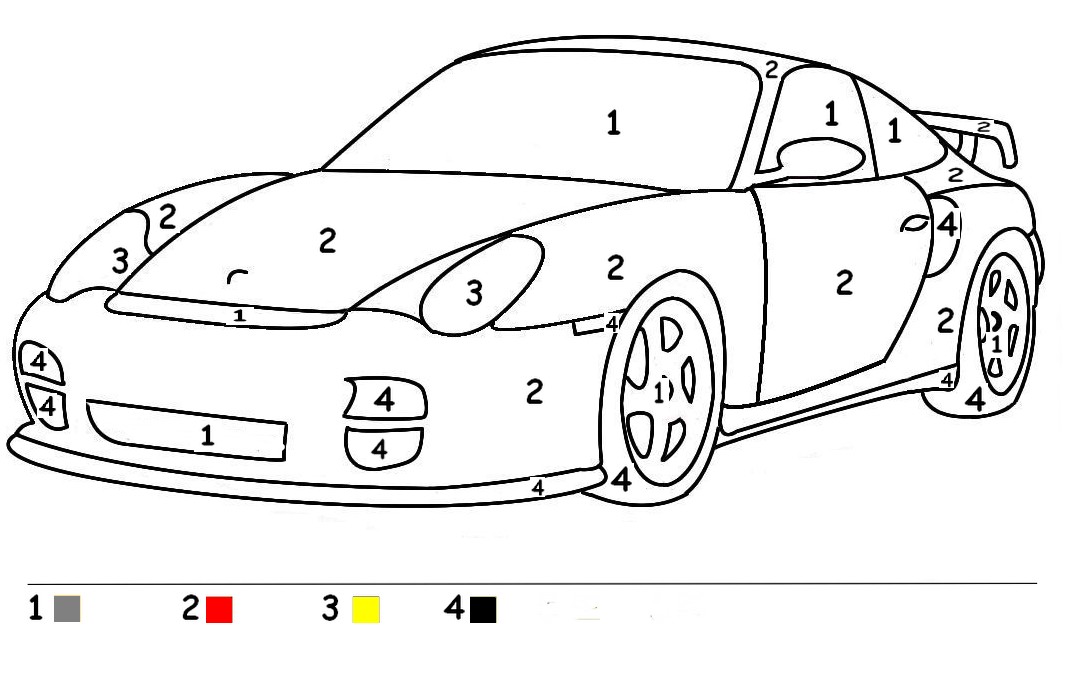 coloriage voiture de course hot wheels