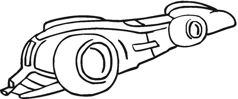 Coloriage Voiture Tuning à colorier - Dessin à imprimer coloriage voiture tuning