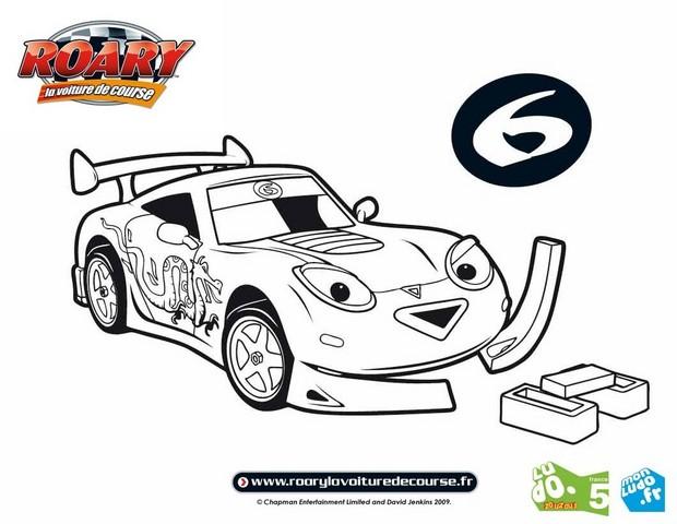 coloriage de voiture tuning gratuit en ligne