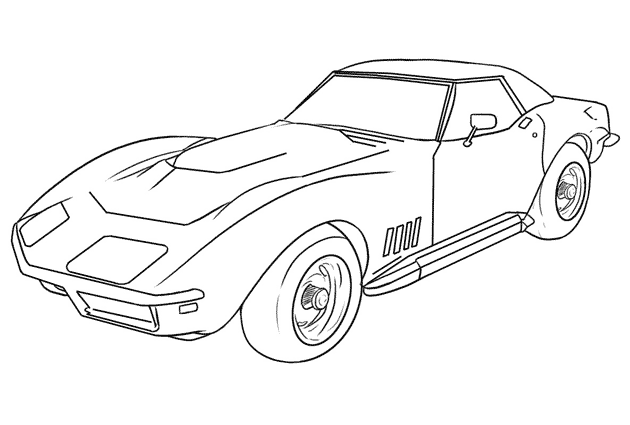 dessin de voiture de tuning