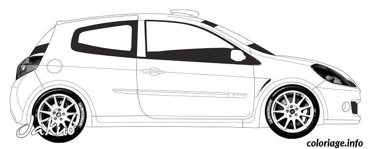 coloriage de voiture tuning gratuit en ligne