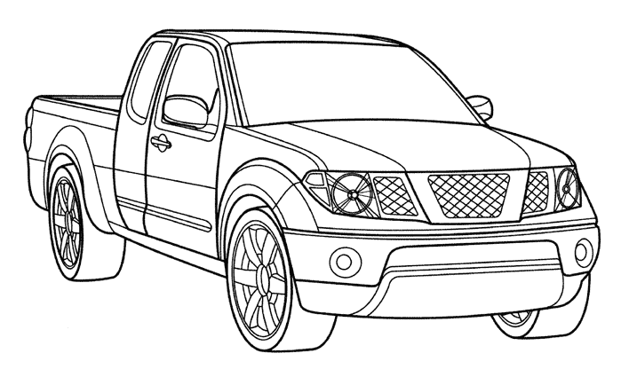 coloriage voiture tuning