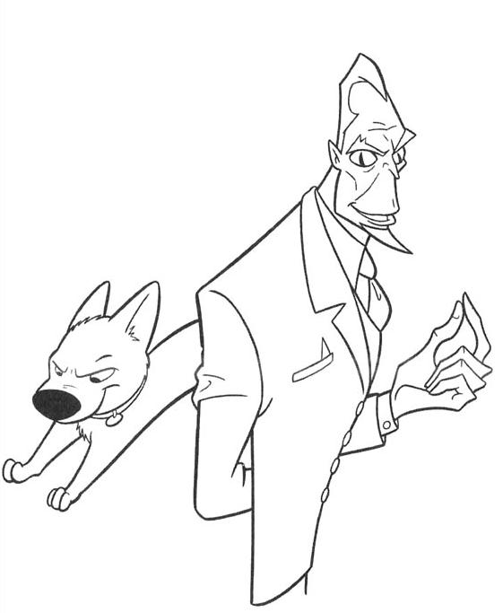Coloriage Volt Gratuit Coloriage Volt Gratuit