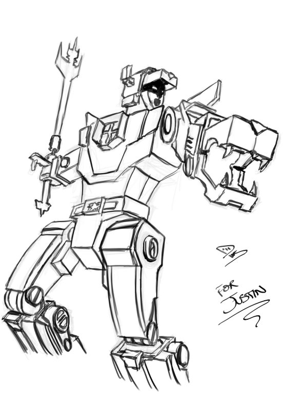 voltron coloring pages - photo #5