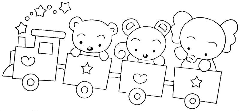 coloriage wagon gratuit