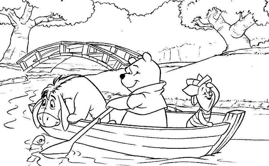 coloriage winnie lourson a imprimer gratuit