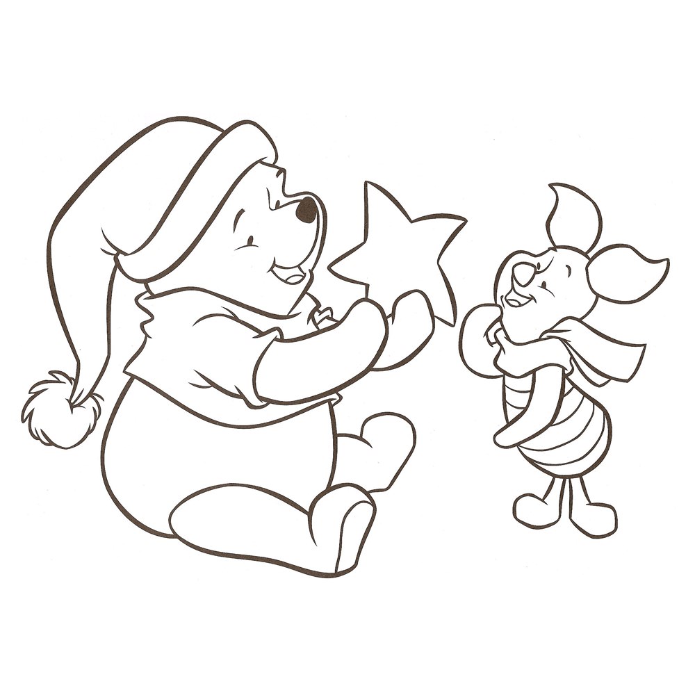 20 dessins de coloriage Winnie L ourson En Ligne imprimer Voir le dessin
