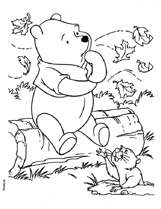 Coloriage WINNIE L'OURSON coloriages GRATUITS à  - coloriage winnie l ourson à imprimer