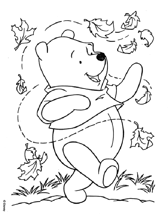 coloriage a imprimer winnie l'ourson bébé