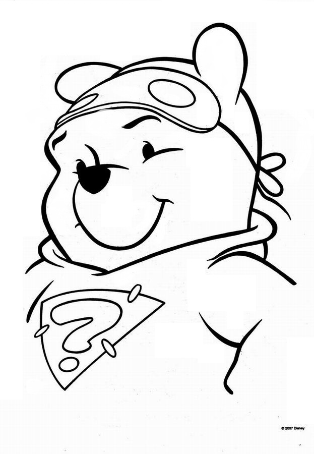 coloriage à dessiner winnie l'ourson avec prenom