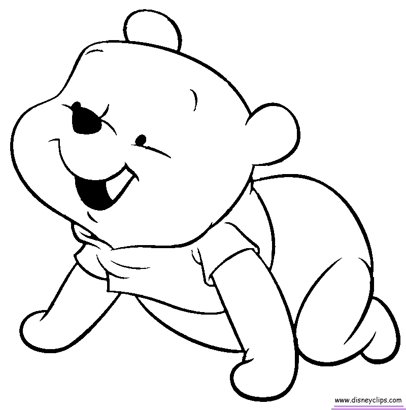 coloriage a dessiner winnie l ourson a imprimer gratuit