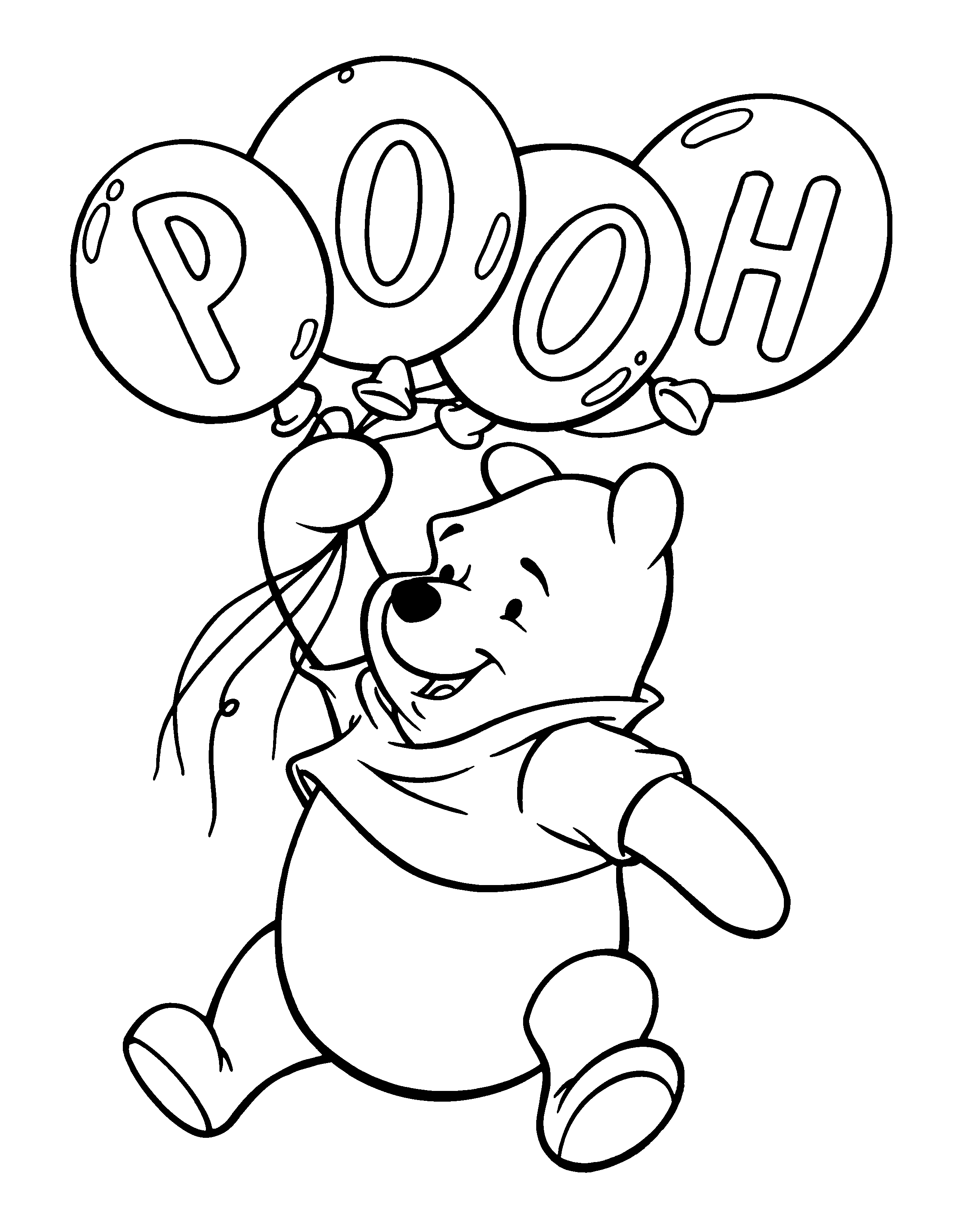 Dessin Winnie L Ourson En Couleur