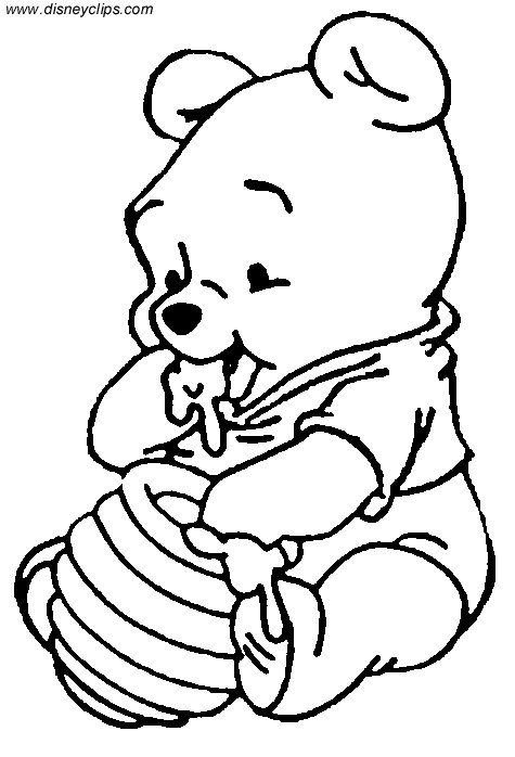 coloriage winnie l ourson en ligne gratuit