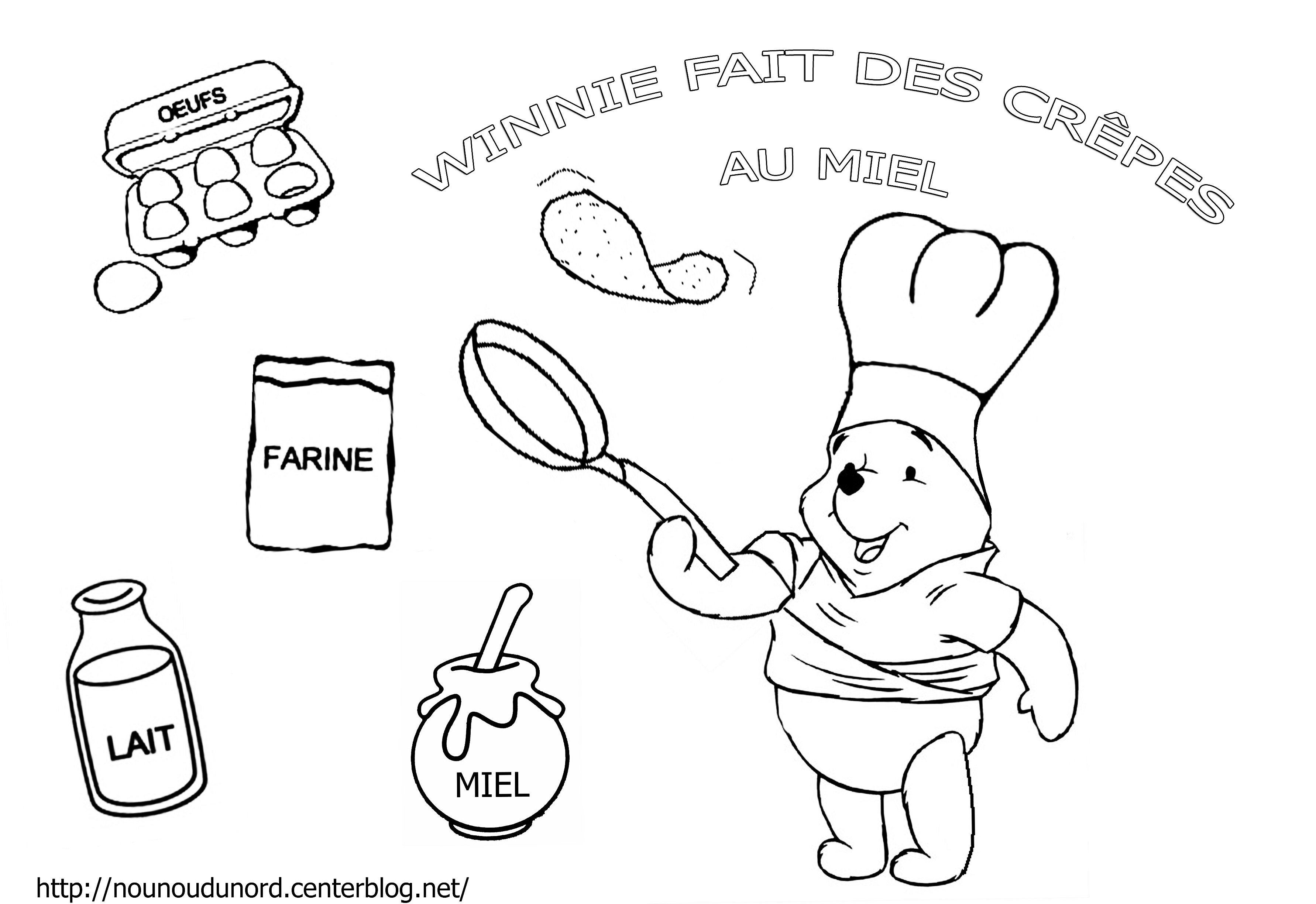 dessin winnie gratuit en ligne