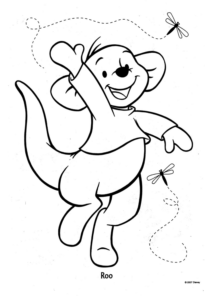 dessin winnie gratuit