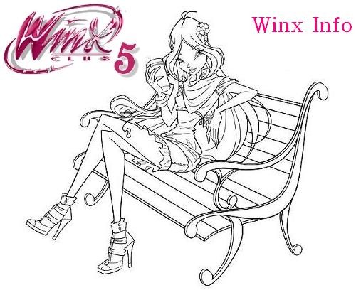 coloriage winx club saison 5