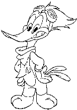 coloriage à dessiner gratuit woody woodpecker