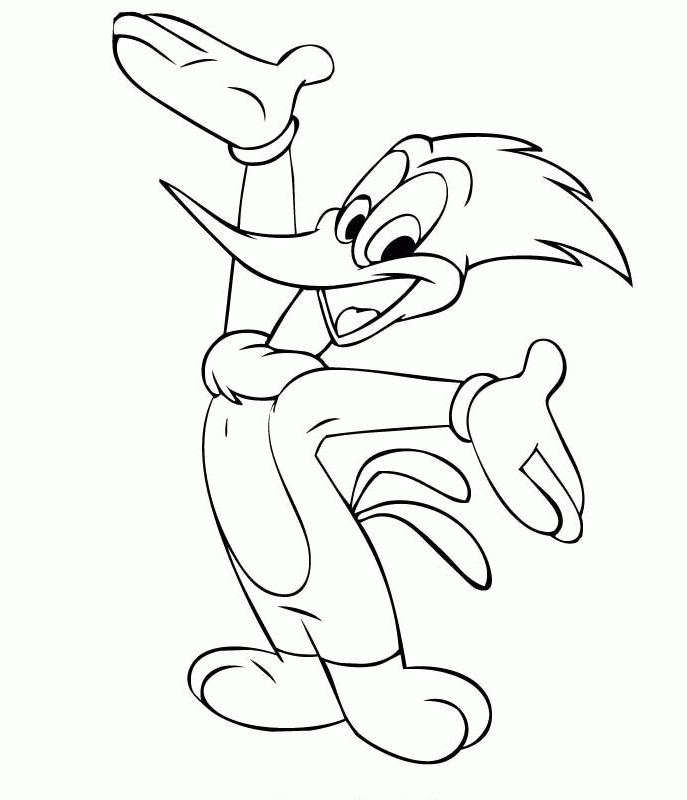 jeux de coloriage woody woodpecker