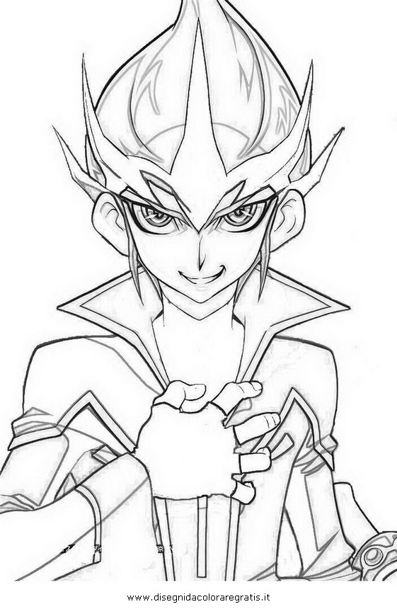 9 dessins de coloriage Yu Gi Oh Zexal imprimer