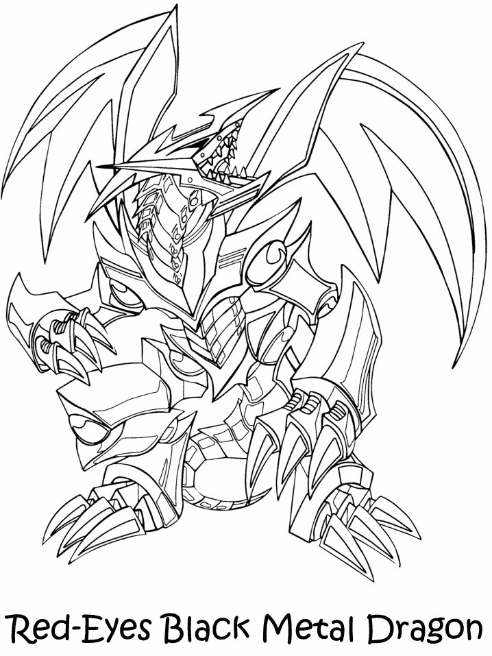 coloriage yugioh