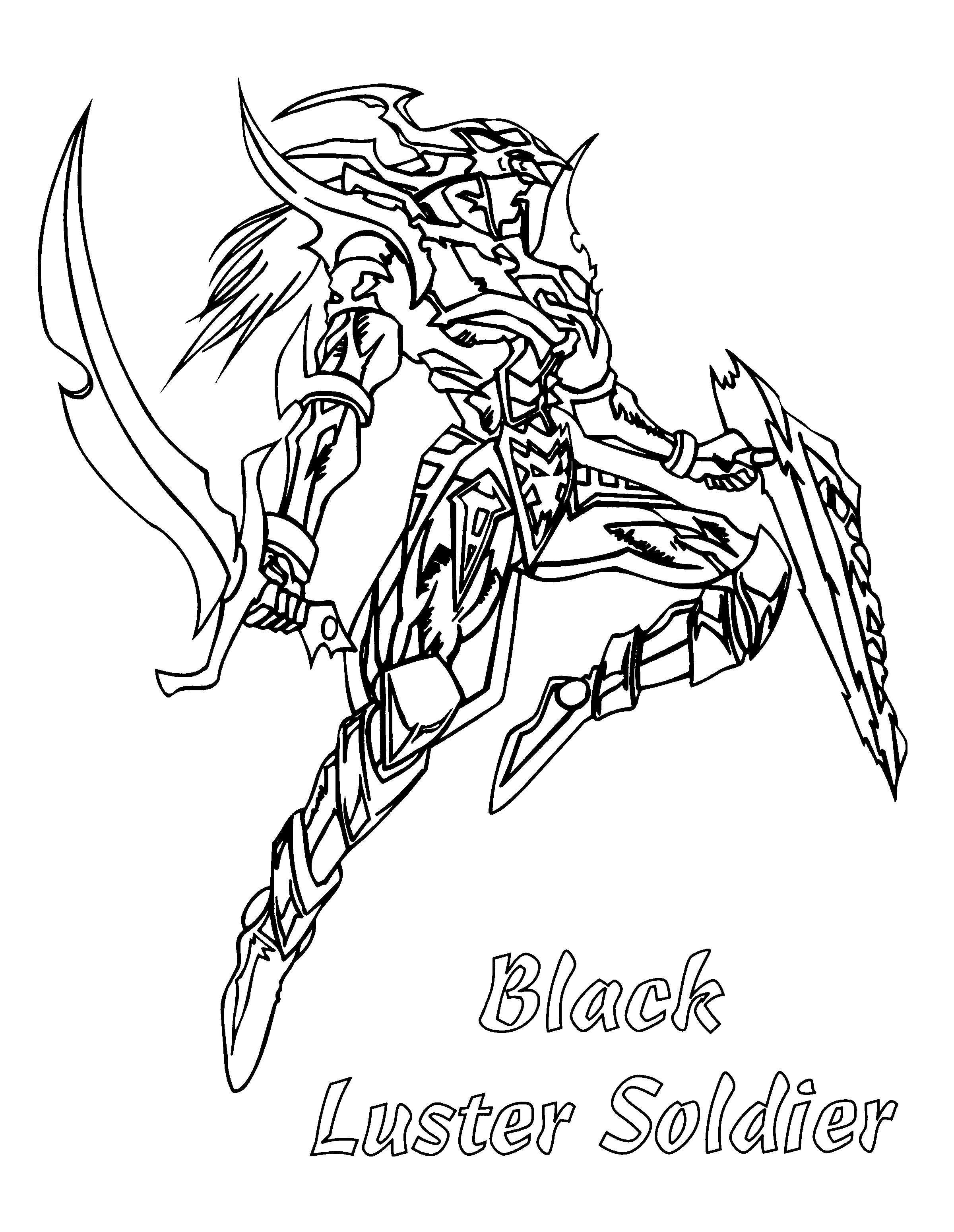 coloriage yugioh