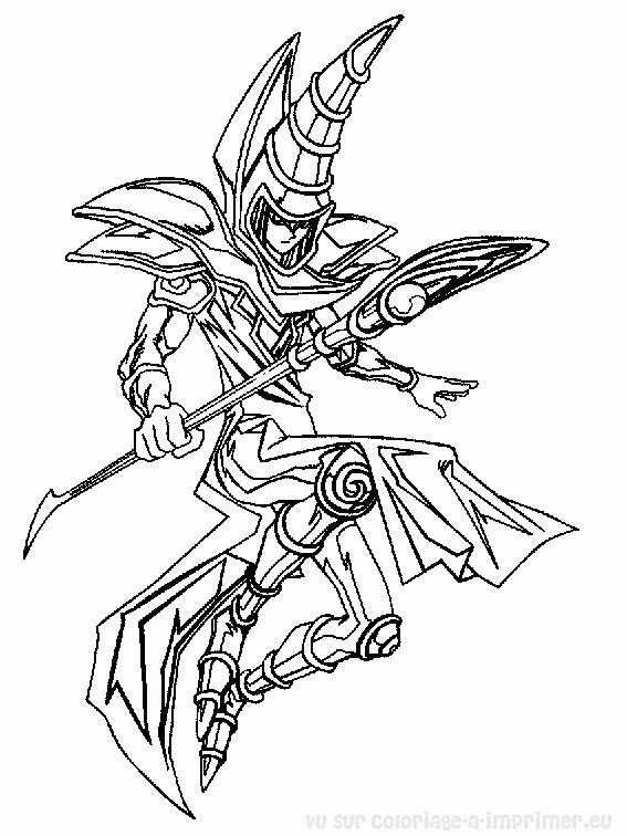 59 Dessins De Coloriage Yu Gi Oh à Imprimer