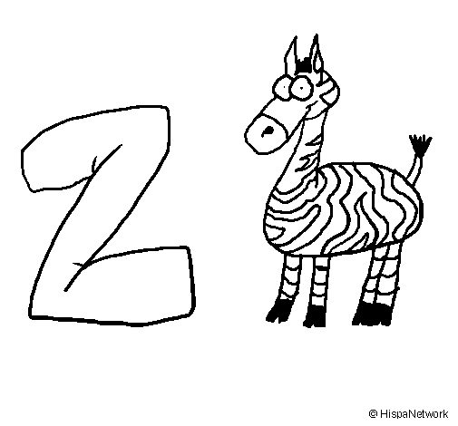 dessin masque zebre
