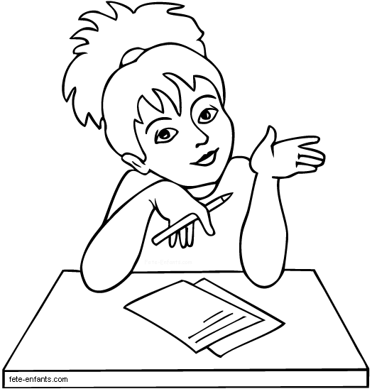 coloriage tchoupi à l'école a imprimer