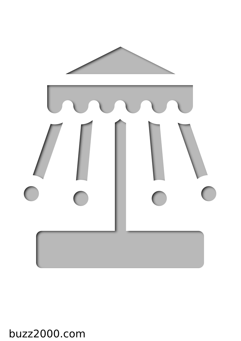 Pochoir Carnaval-et-fete Balançoire