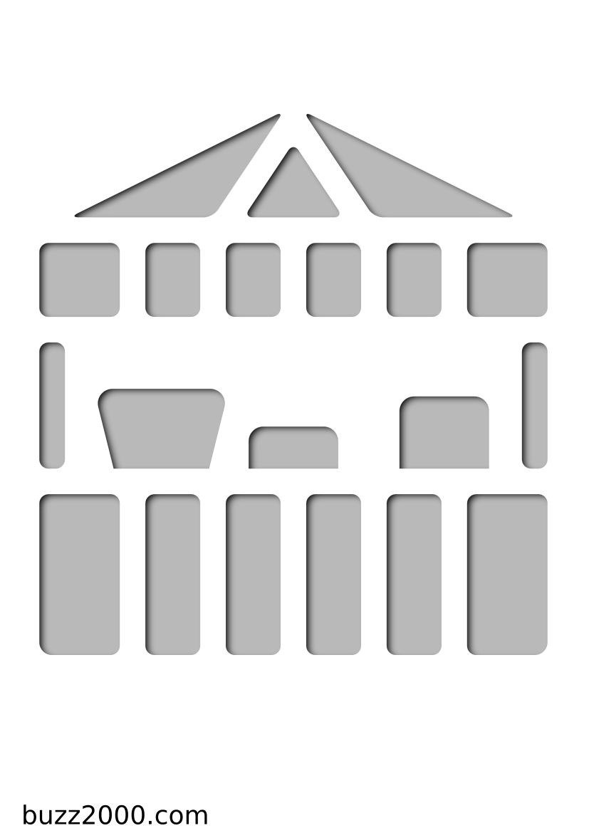 Pochoir Carnaval-et-fete Magasin d'alimentation